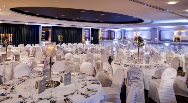 Kilkenny Ormonde Kings Ballroom Wedding with Candelabras